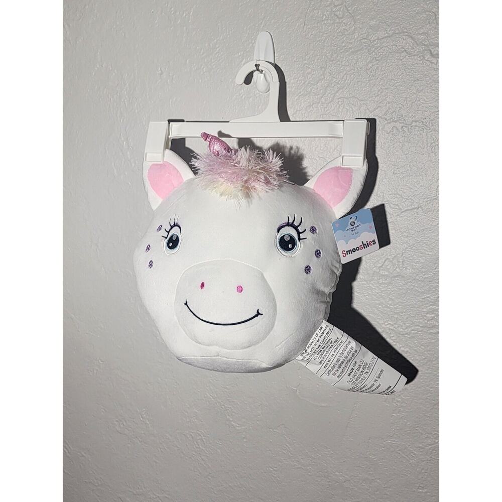 Comfort Bay For Kids Unicorn Smooshies Pillow- NWT